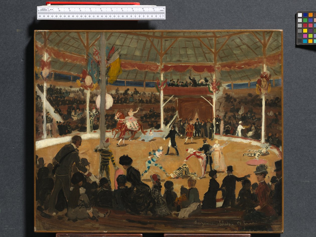 Cirkus, 1889 od Marie Clementine Valadon