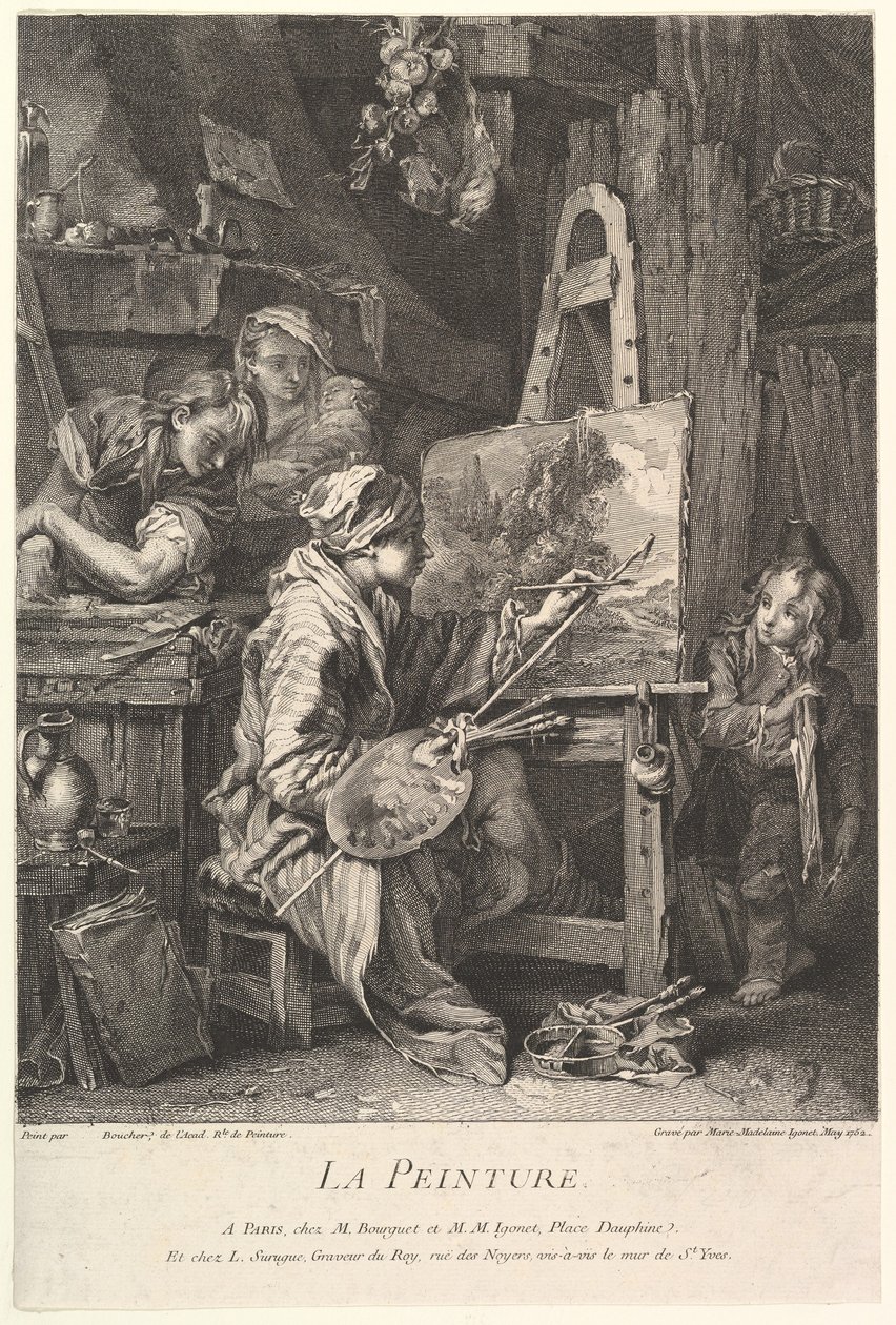 Malba, 1752. od Marie Madeleine Igonet