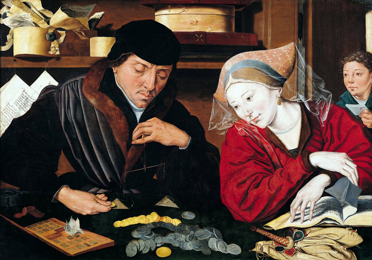 Výběrčí daní od Marinus van Roejmerswaelen