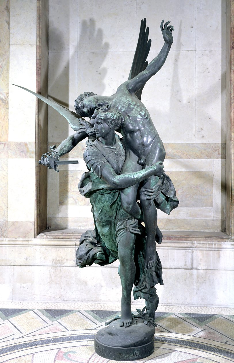 Gloria Victis, 1874 (bronz) od Marius Jean Antonin Mercie