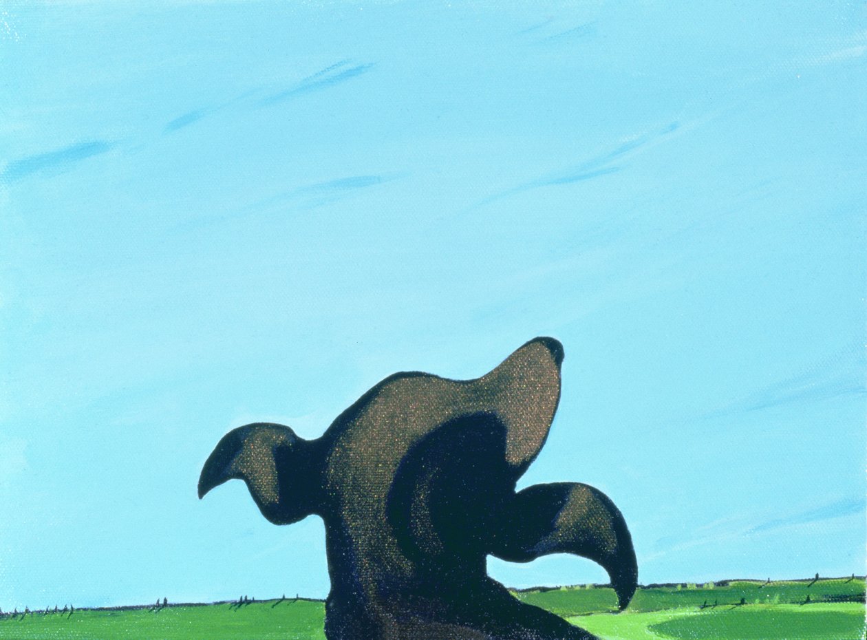 Bronzový profil č. 2, 1997 od Marjorie Weiss