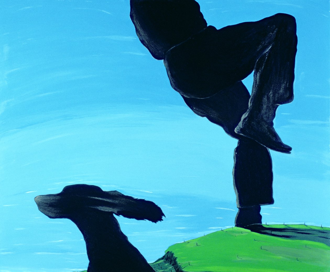 Spring Fever (Chestertown), 1997 (akryl na plátně) od Marjorie Weiss