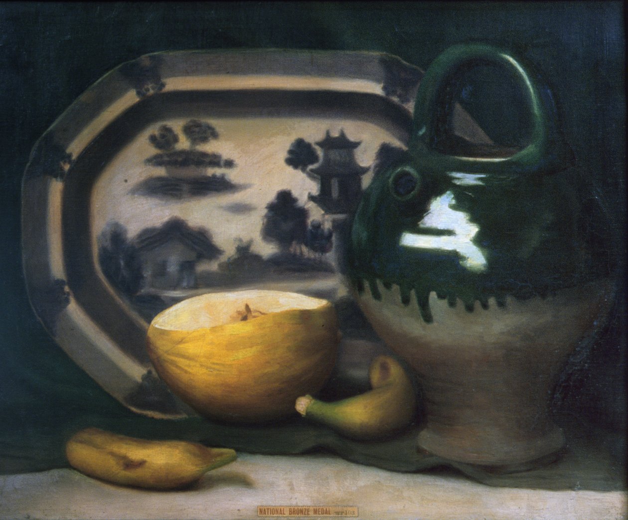Zátiší s melounem, 1908 od Mark Gertler