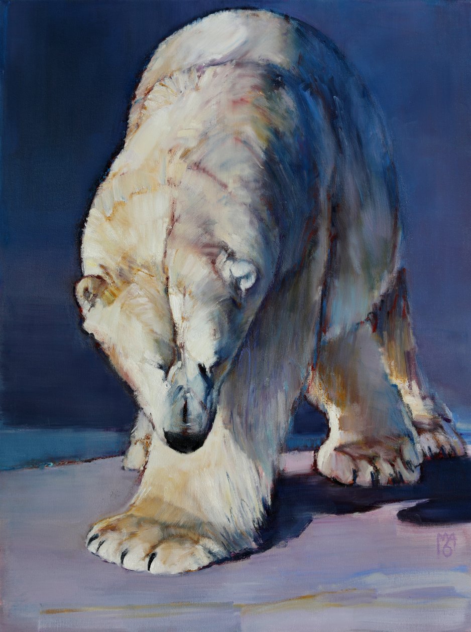 Ocelové nebe, 2016, od Mark Adlington