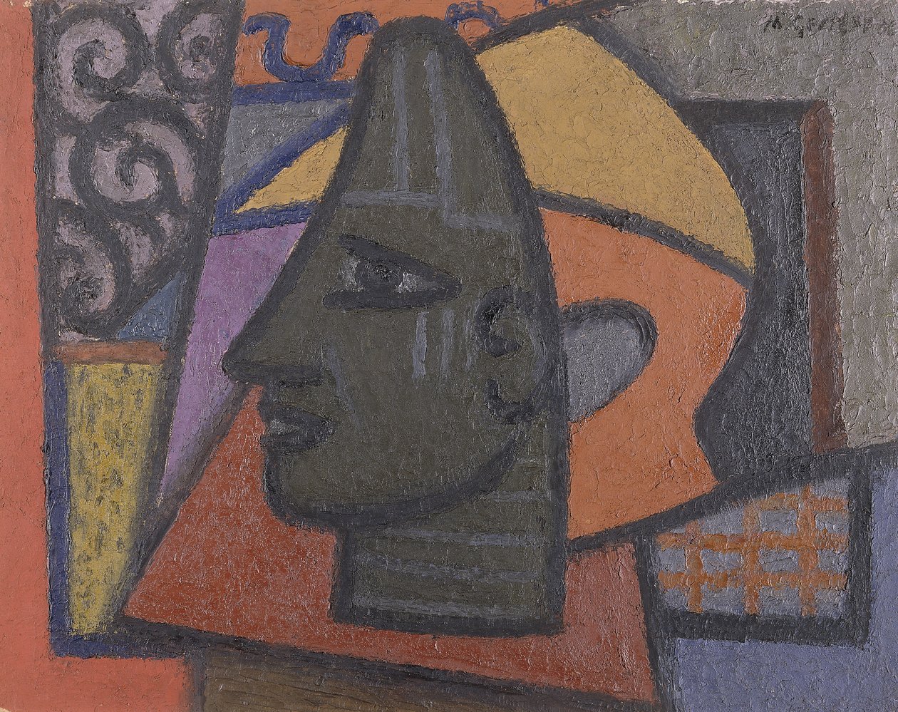 Design s Beninskou hlavou od Mark Gertler