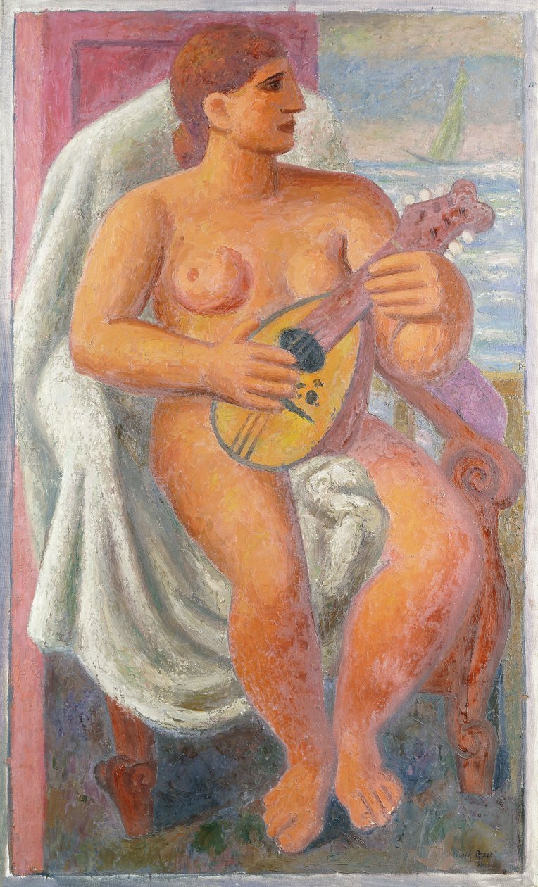 Hudební Bather od Mark Gertler