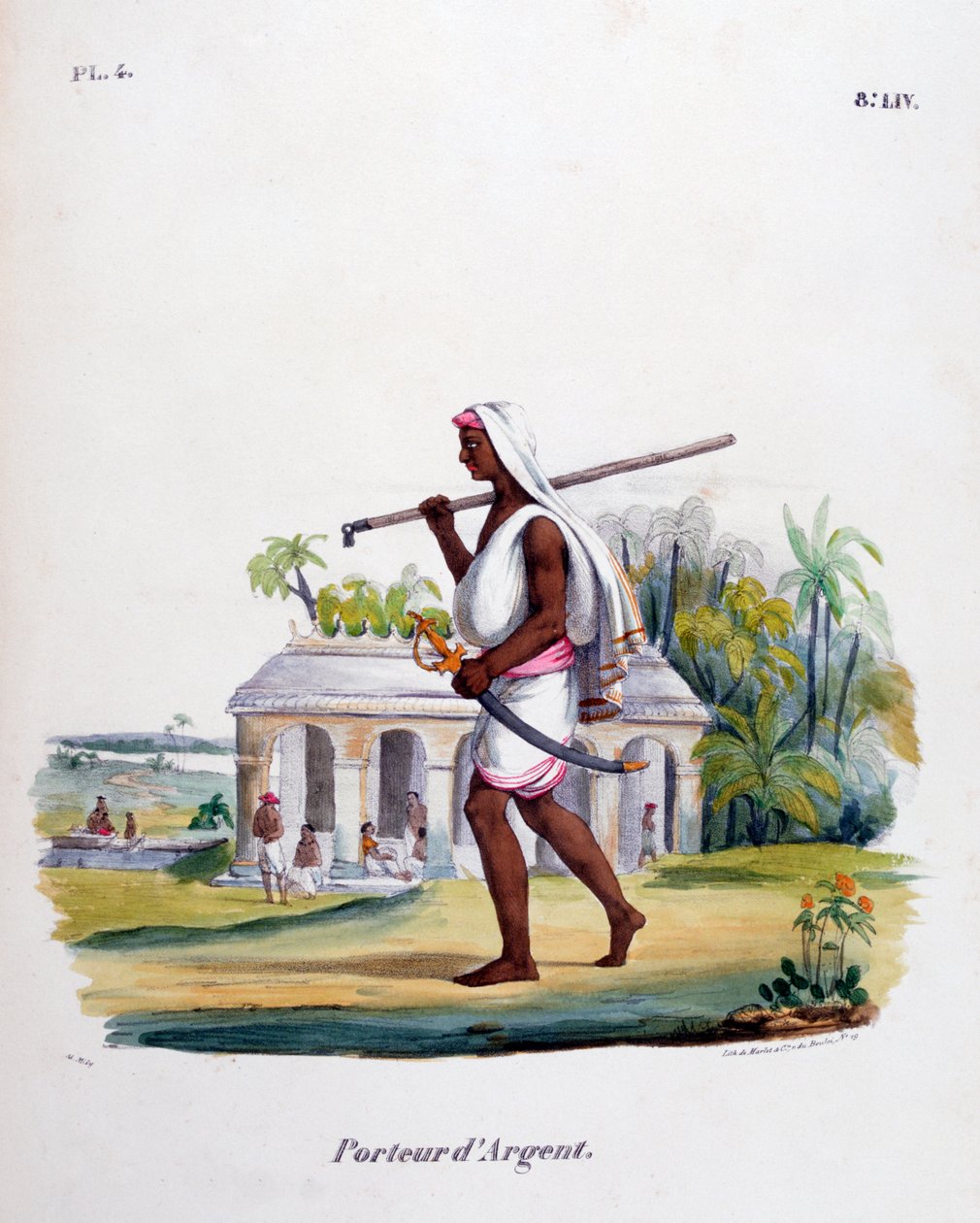Nosič peněz, 1828 od Marlet et Cie