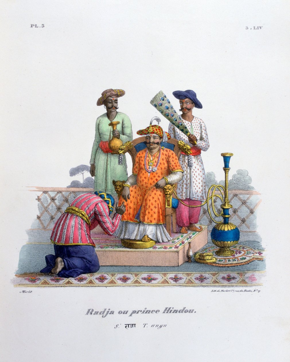 Raja, 1828 od Marlet et Cie