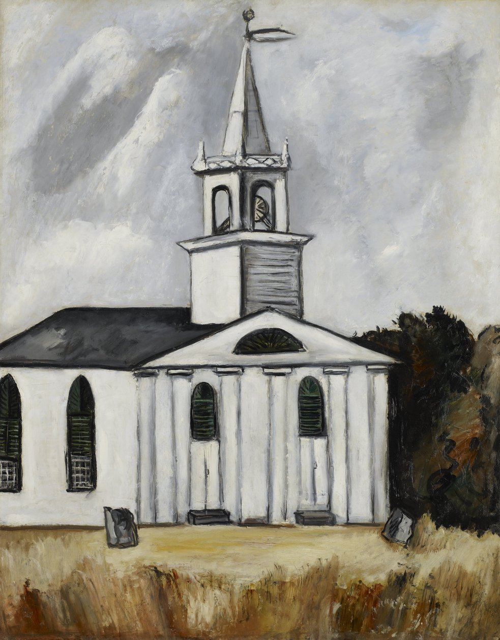 Church at Head Tide #2 od Marsden Hartley
