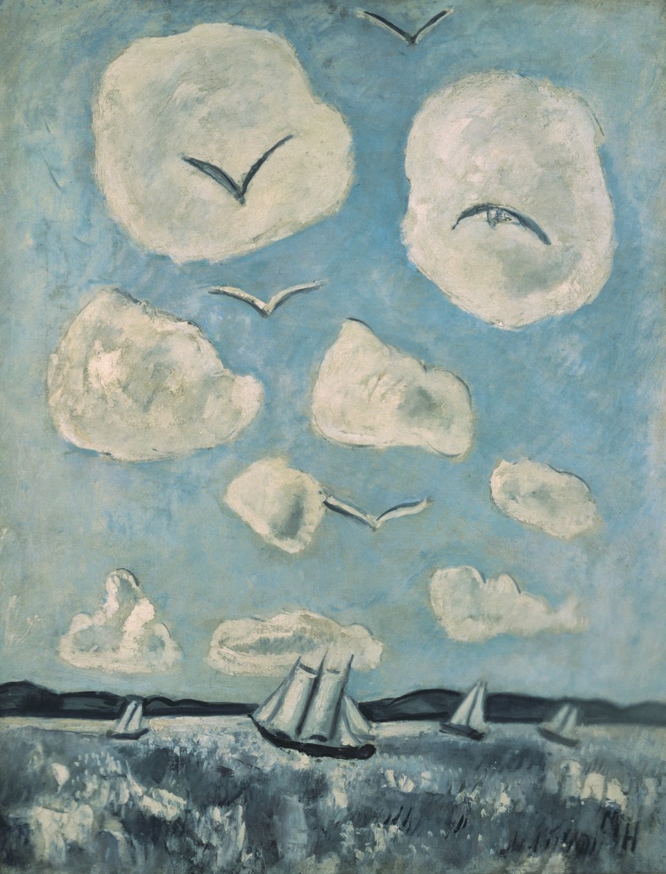 Ptáci Bagaduce od Marsden Hartley