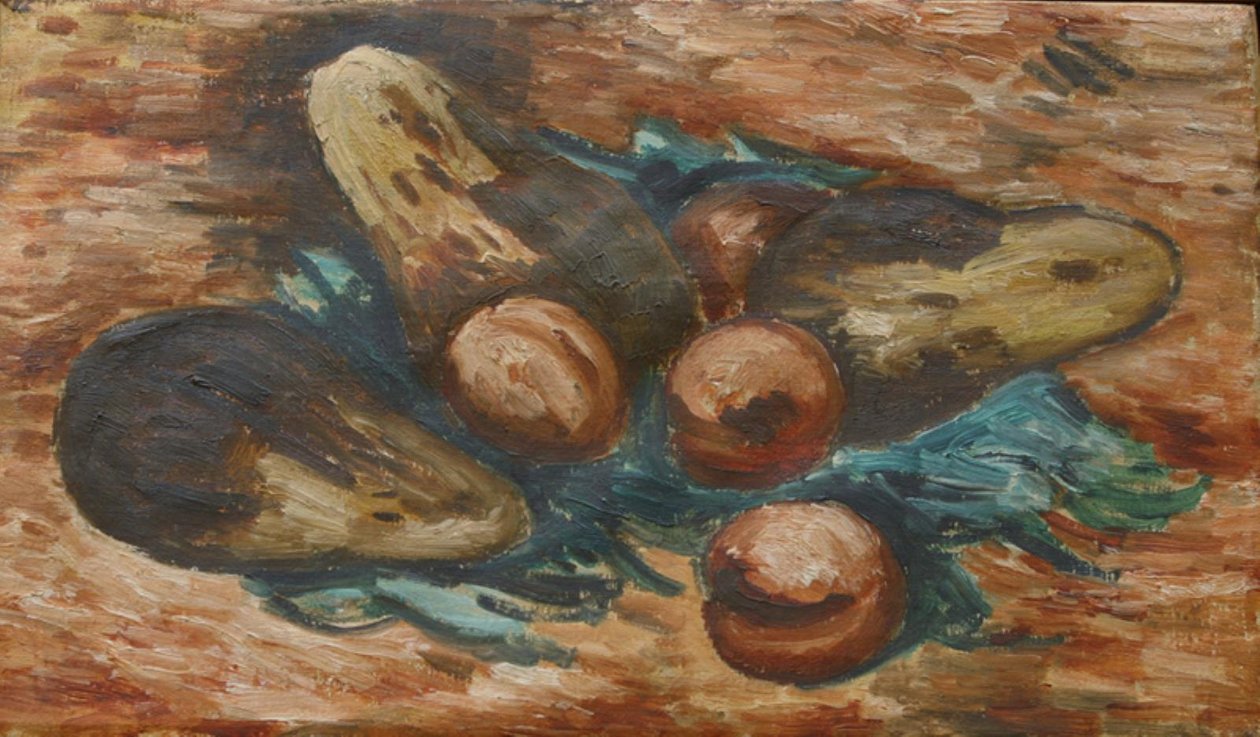 Lilek a granátová jablka od Marsden Hartley