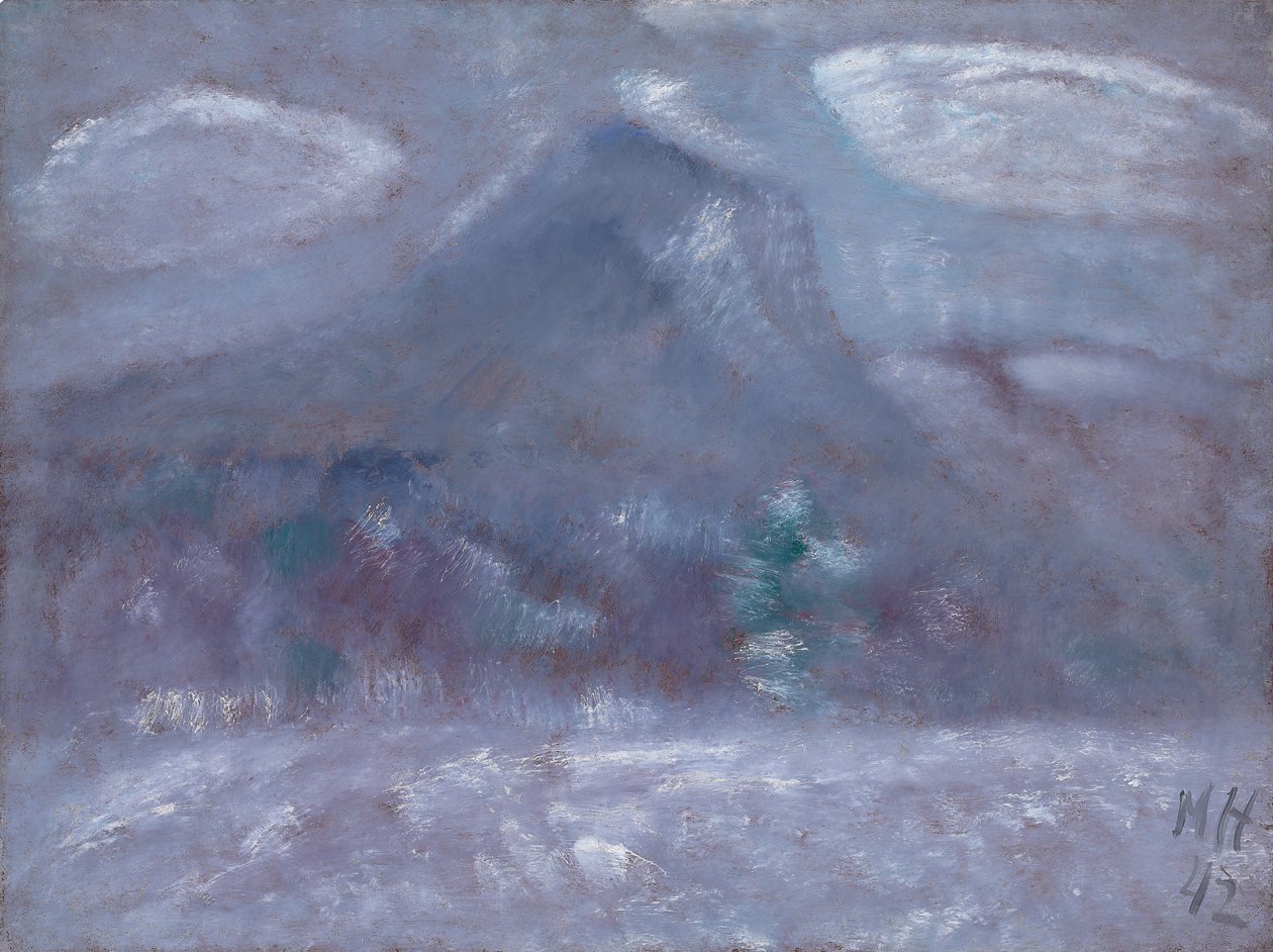 Mount Katahdin, Sněhová bouře od Marsden Hartley