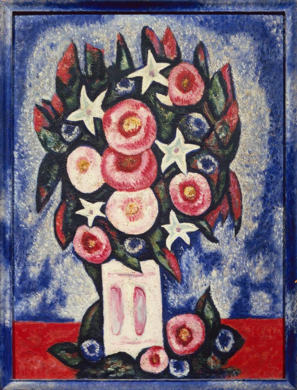 Noc a některé květiny od Marsden Hartley