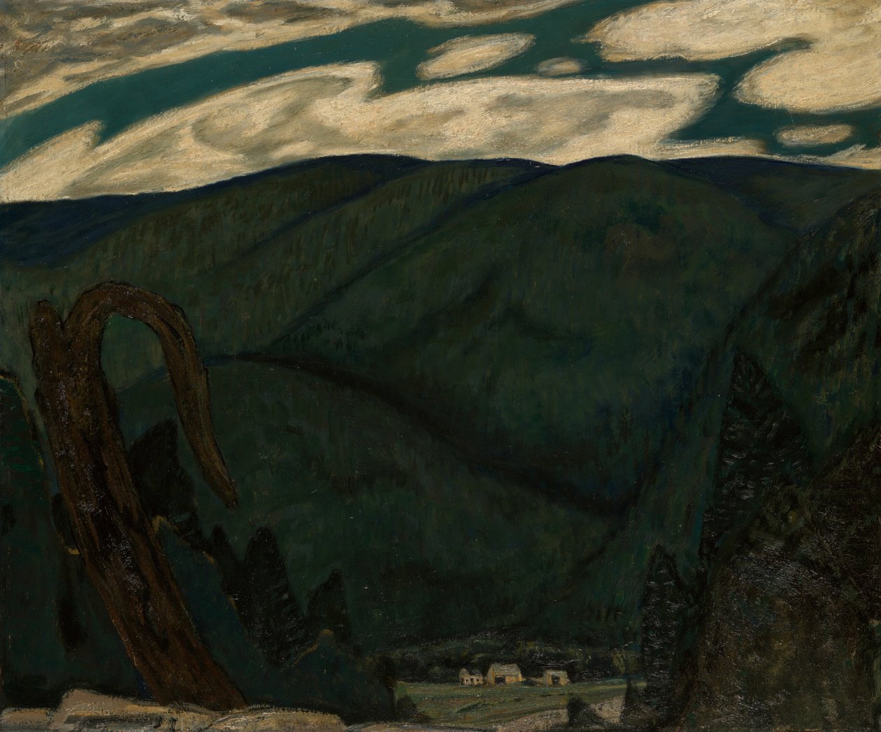 Temná hora od Marsden Hartley