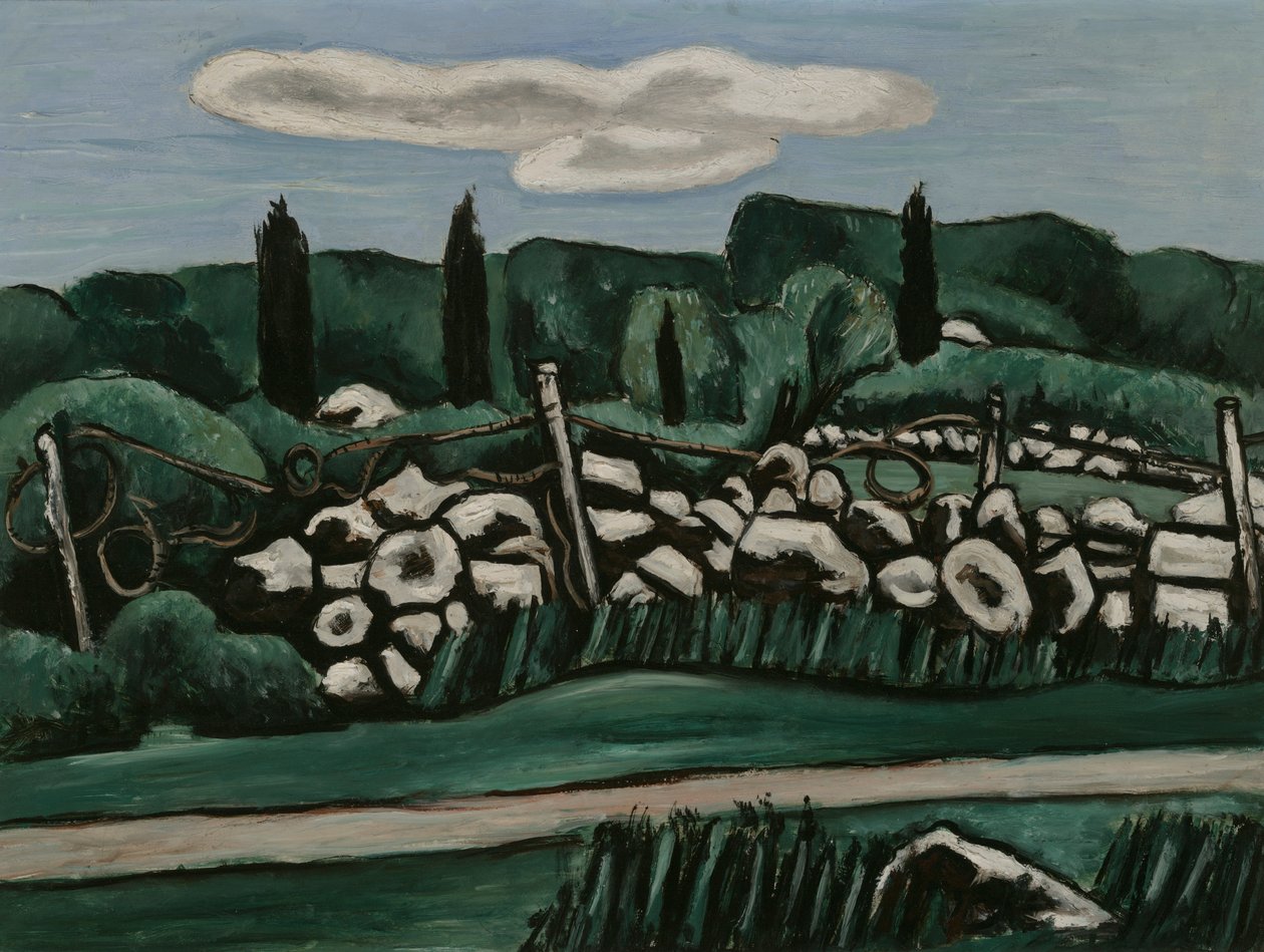The Last Stone Walls, Dogtown od Marsden Hartley