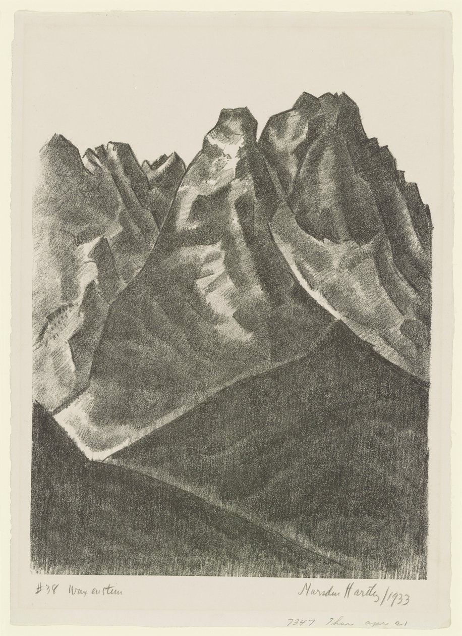 Waxenstein od Marsden Hartley