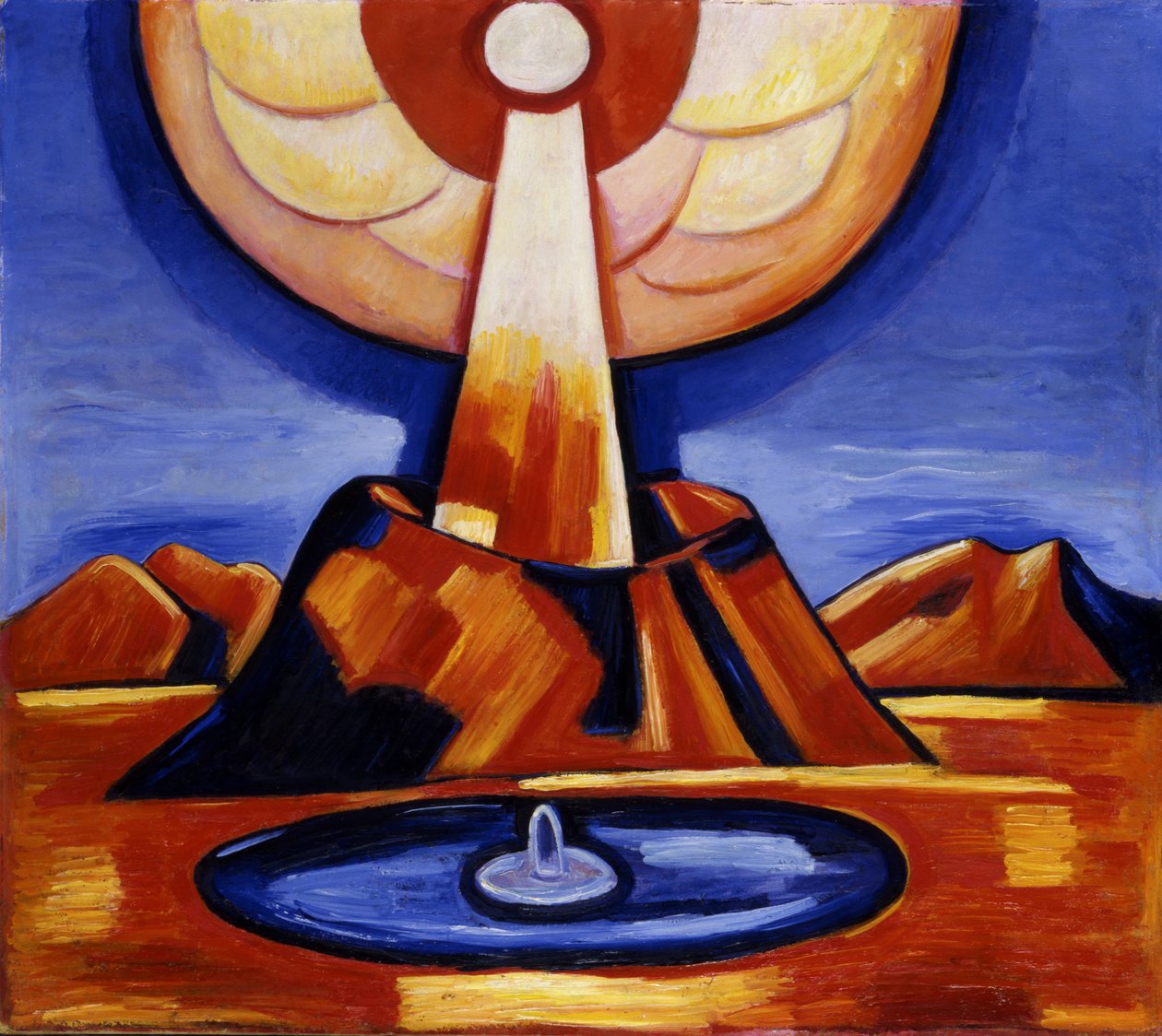 Yliaster Paracelsus, 1932. od Marsden Hartley