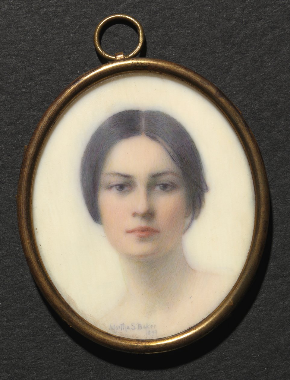 Student umění v Paříži, 1899. od Martha S. Baker