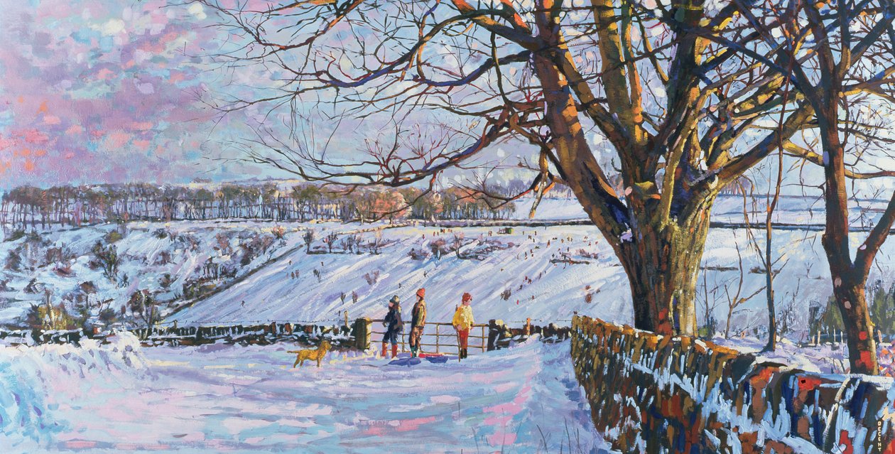 Walking the Dog, 1997 (kvaš) od Martin Decent
