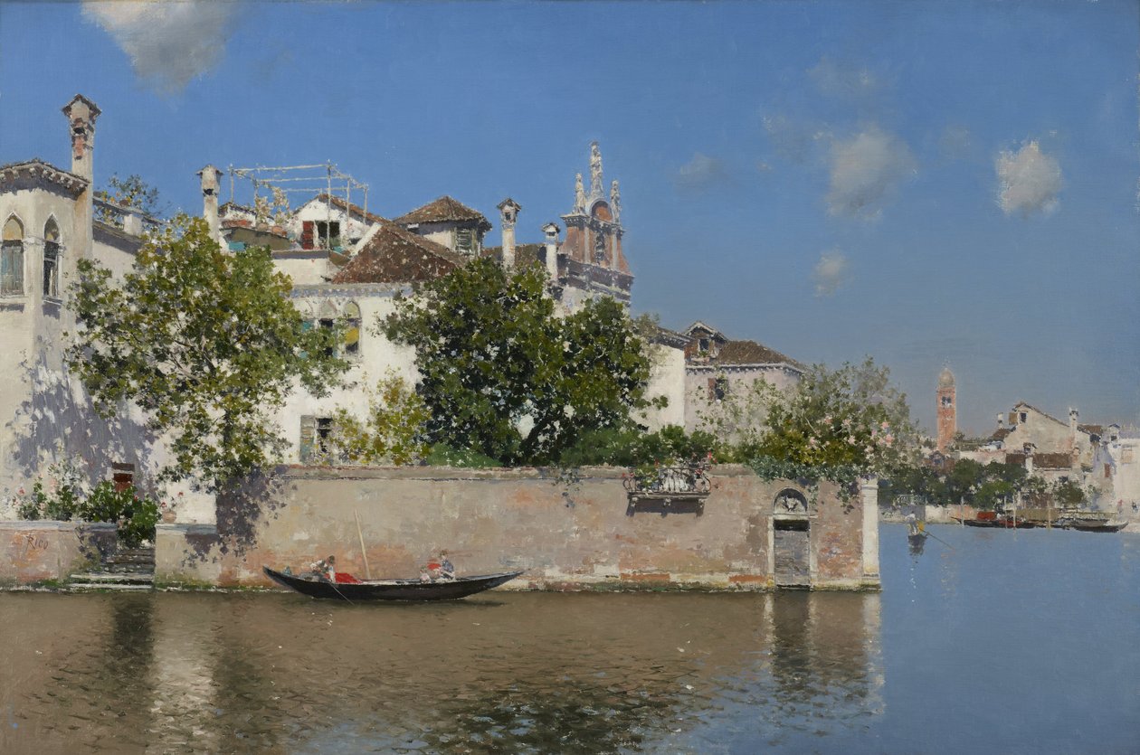 Zahrada paláce Vendramin od Martin Rico