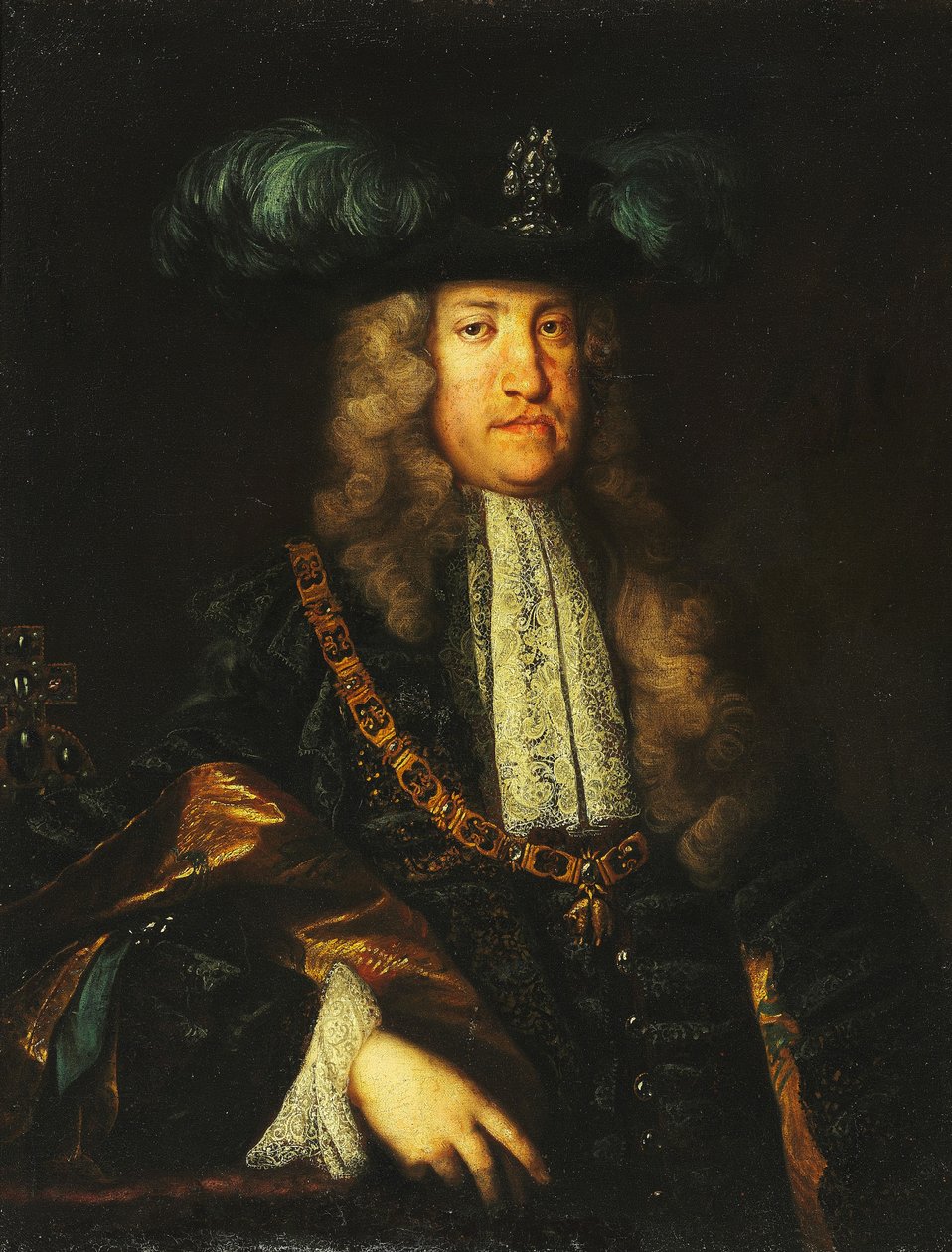 Portrét císaře Karla VI. od Martin II Mytens or Meytens