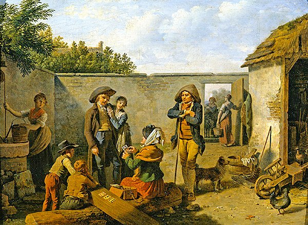 The Fortune Teller (olej na plátně) od Martin Drölling