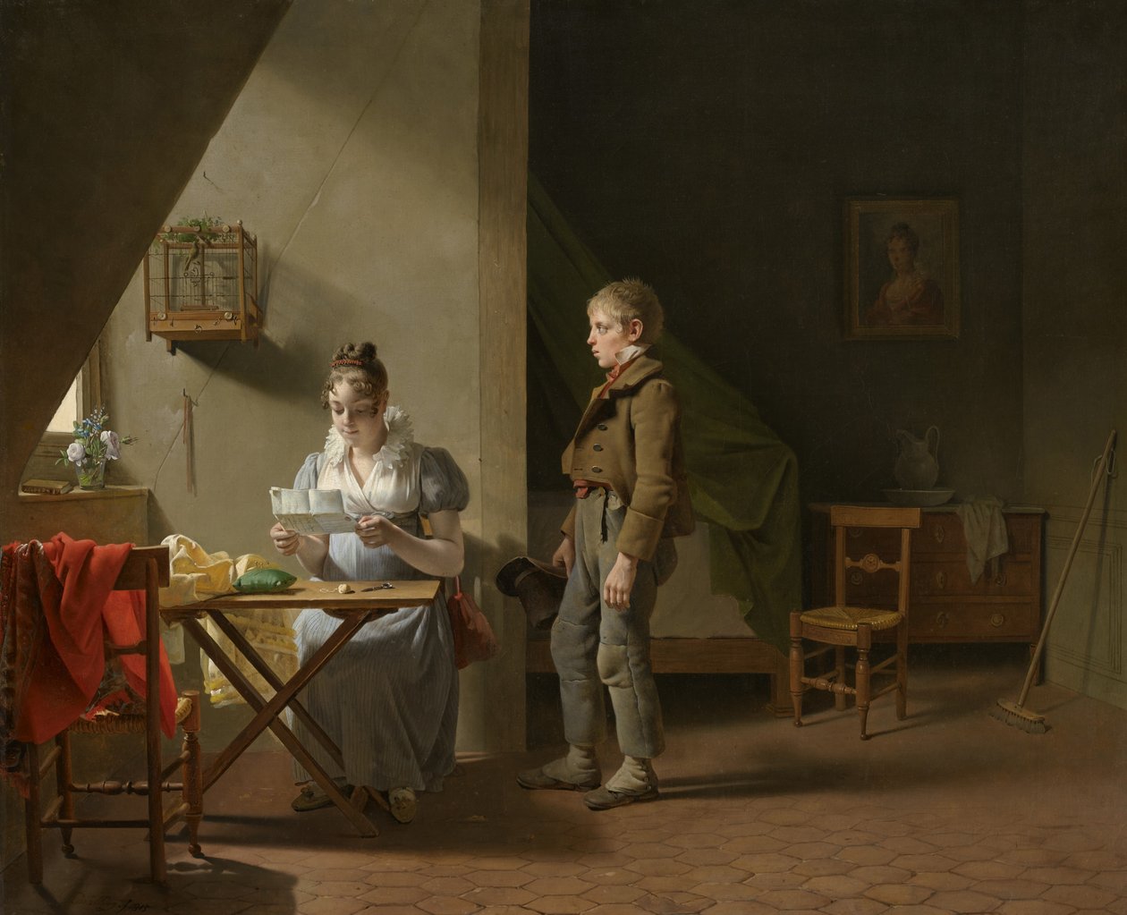 Posel, 1815 od Martin Drölling