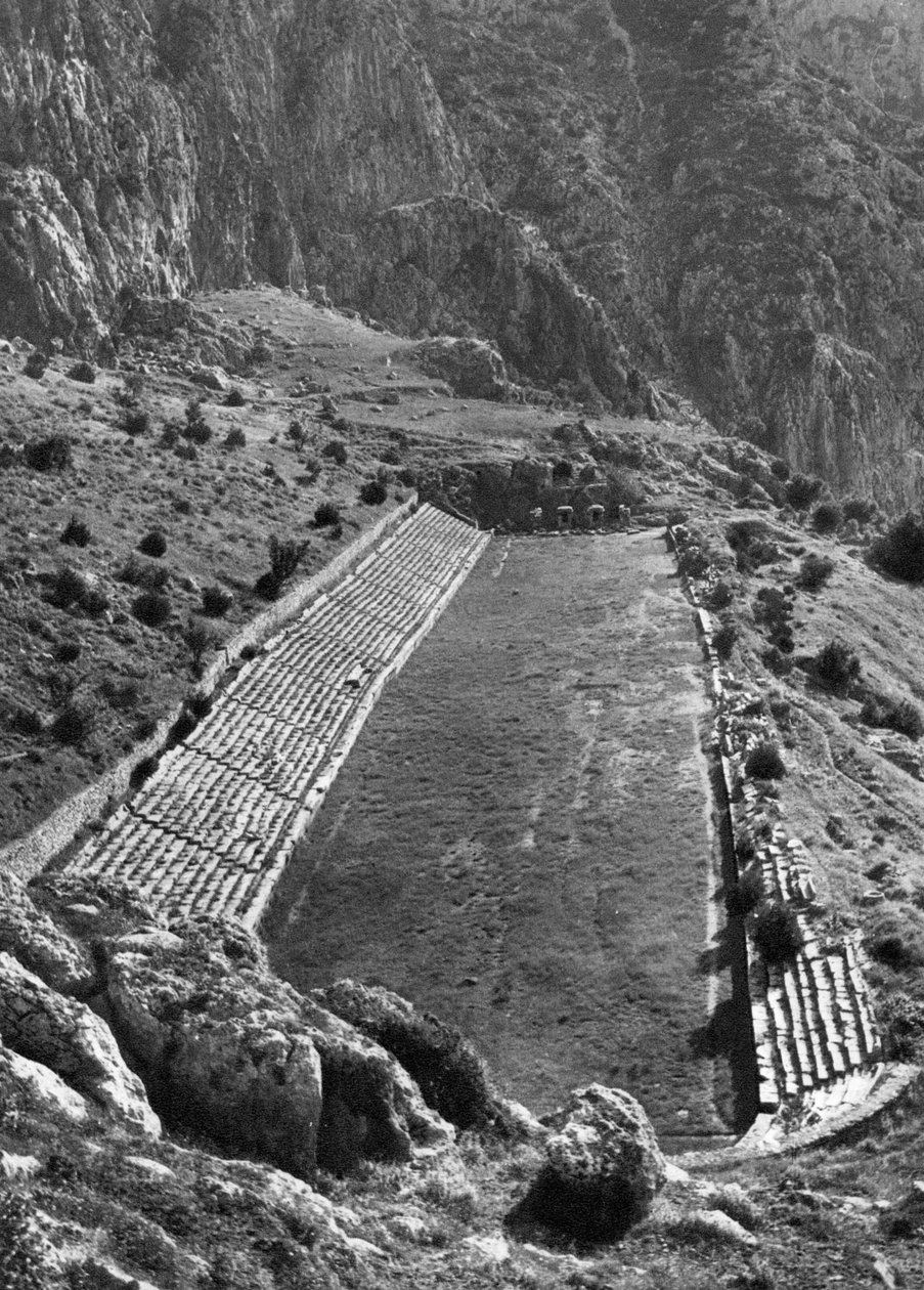 Stadion, Delphi, Řecko, 1937. od Martin Hurlimann