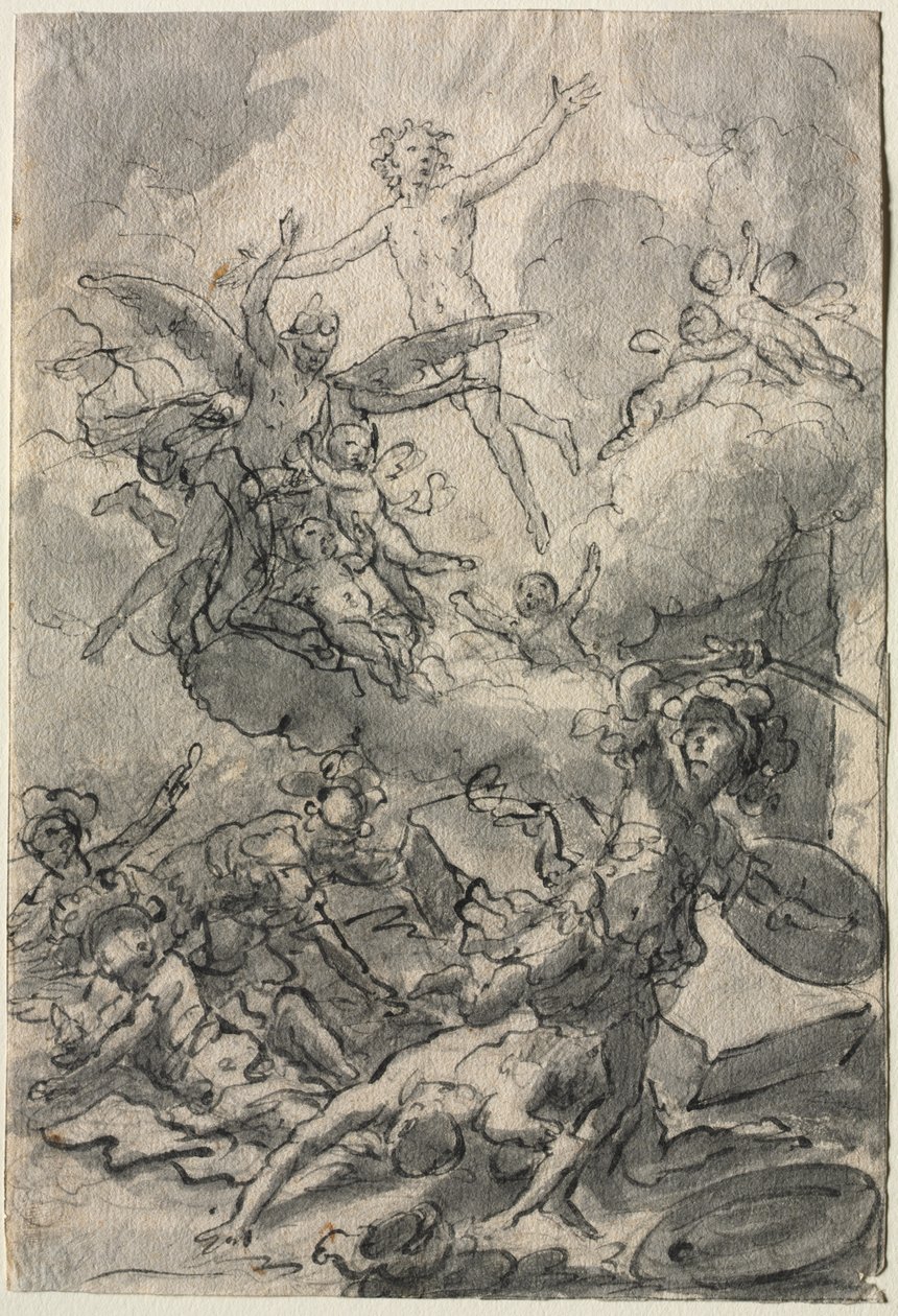 Vzkříšení od Martin Johann Schmidt
