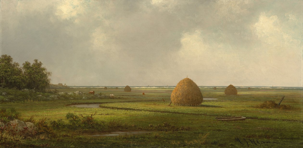 Pohled na Marshfield od Martin Johnson Heade