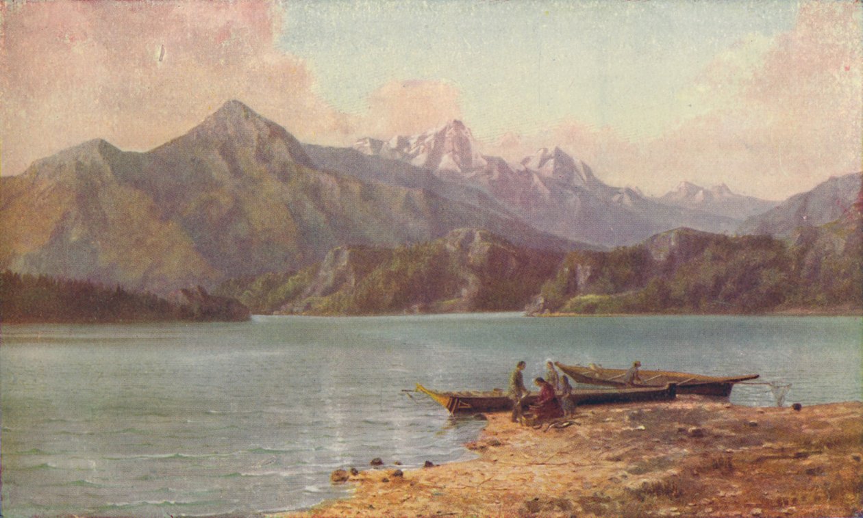 Kaskádové hory, 1916 od Thomas Mower Martin
