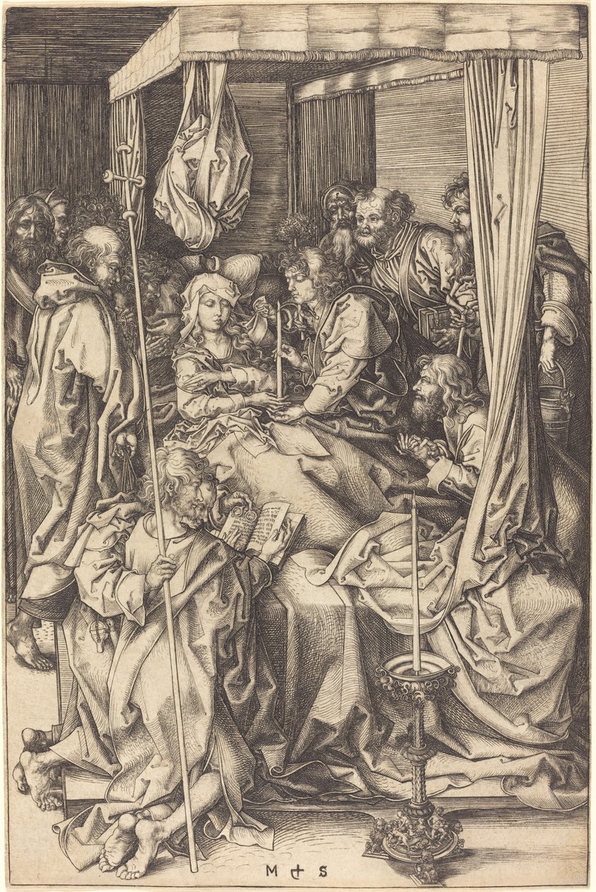 Smrt Panny od Martin Schongauer