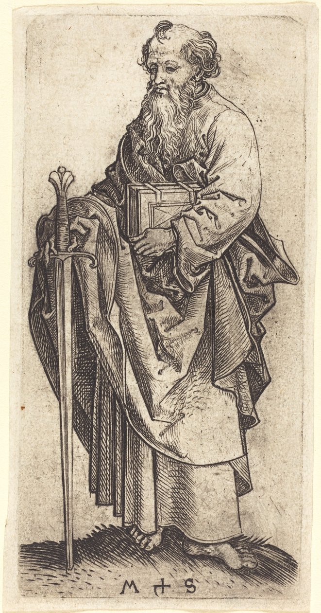 Svatý Pavel od Martin Schongauer