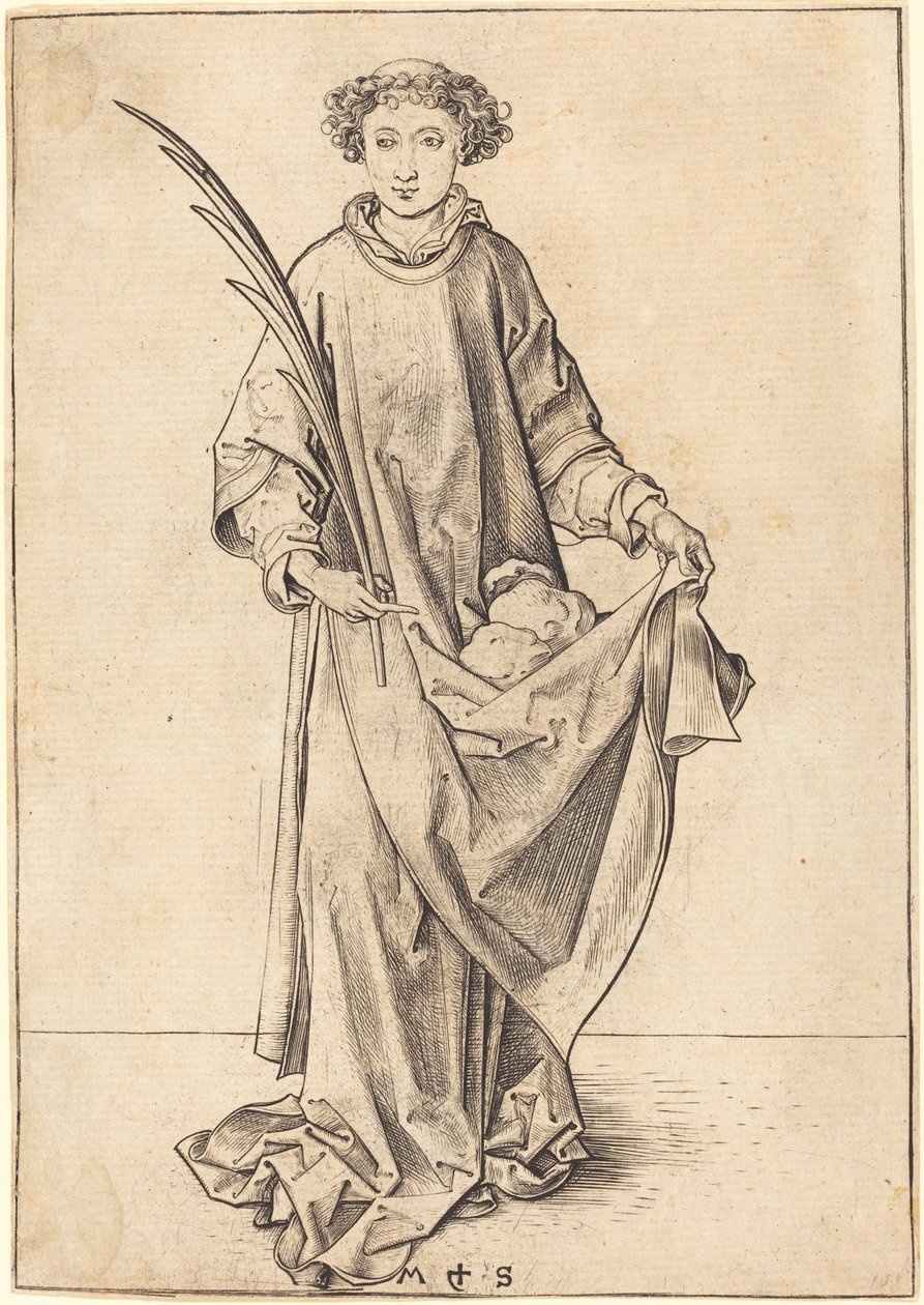 Svatý Štěpán od Martin Schongauer