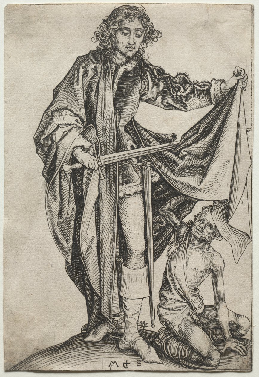 Svatý Martin od Martin Schongauer