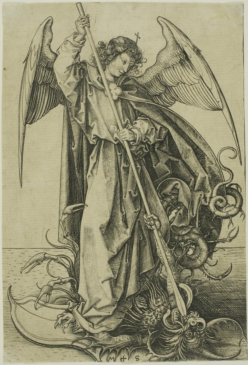 Svatý Michael od Martin Schongauer