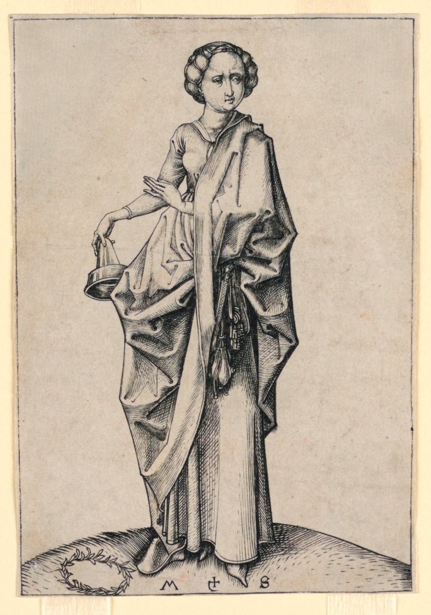 Čtvrtá hloupá panna od Martin Schongauer