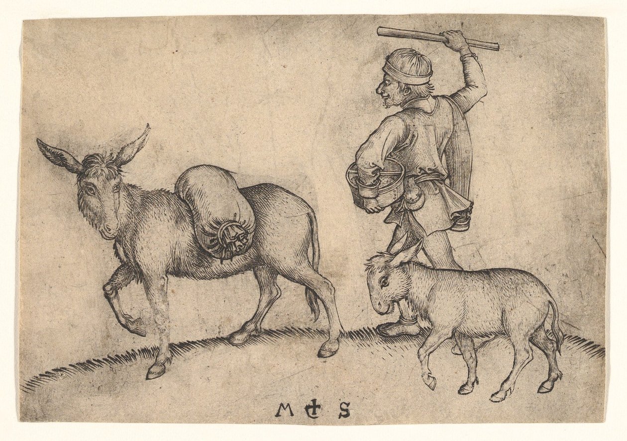Miller, ca. 1435-1491. od Martin Schongauer