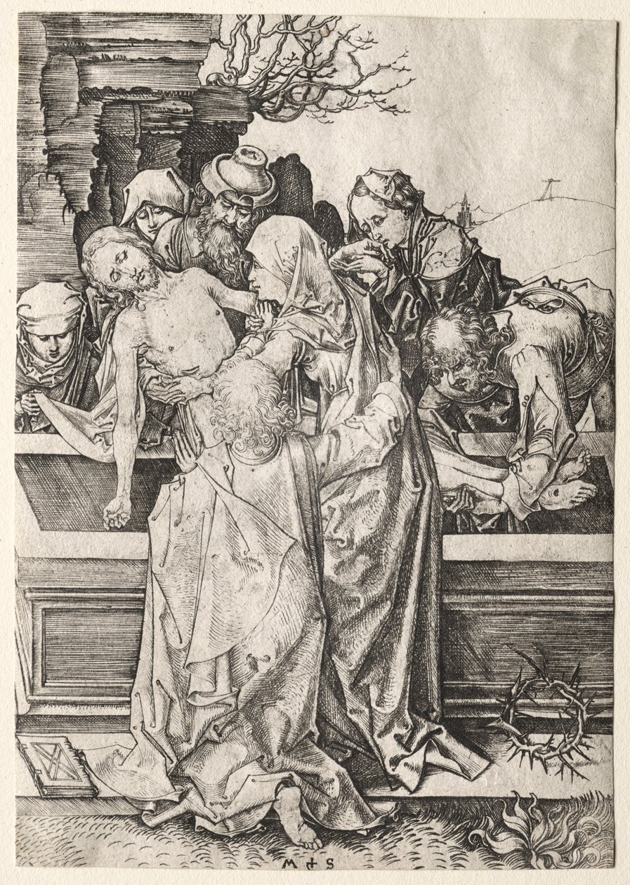 Vášeň: Pohřeb od Martin Schongauer