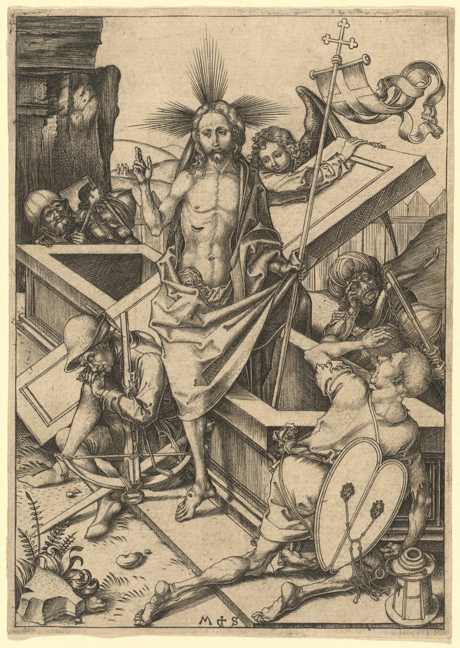 Vzkříšení od Martin Schongauer
