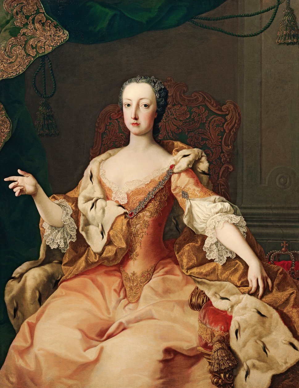 arcivévodkyně Marie Christina od Martin van Meytens d. J.