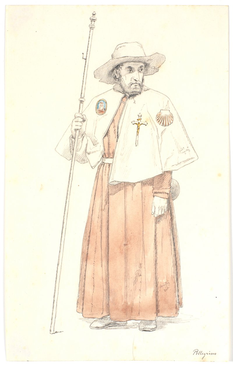 Poutník od Martinus Rørbye