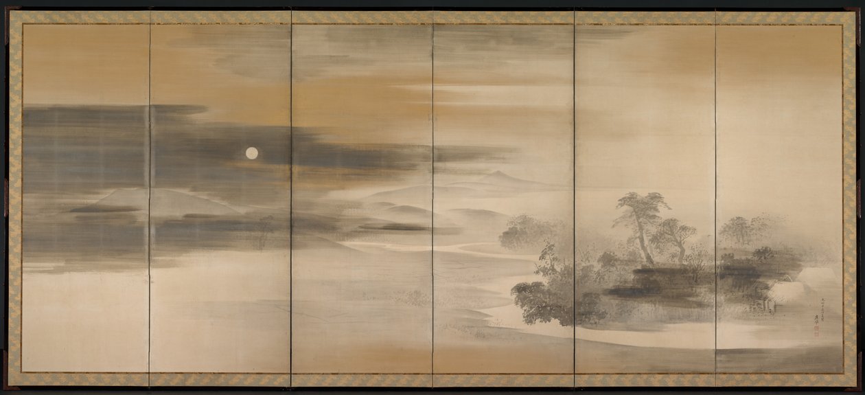 Letní noc, zimní den, 1784. od Maruyama Okyo