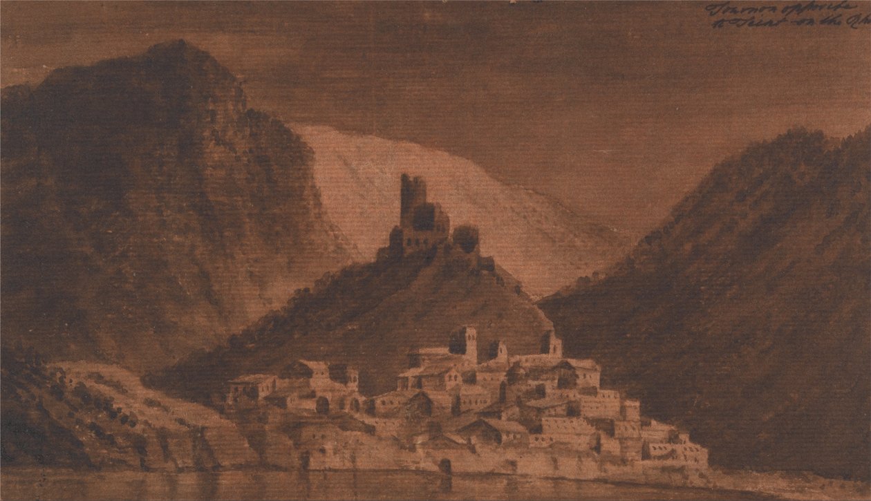 Tournon Naproti Teint na Rhôně od Mary Harcourt