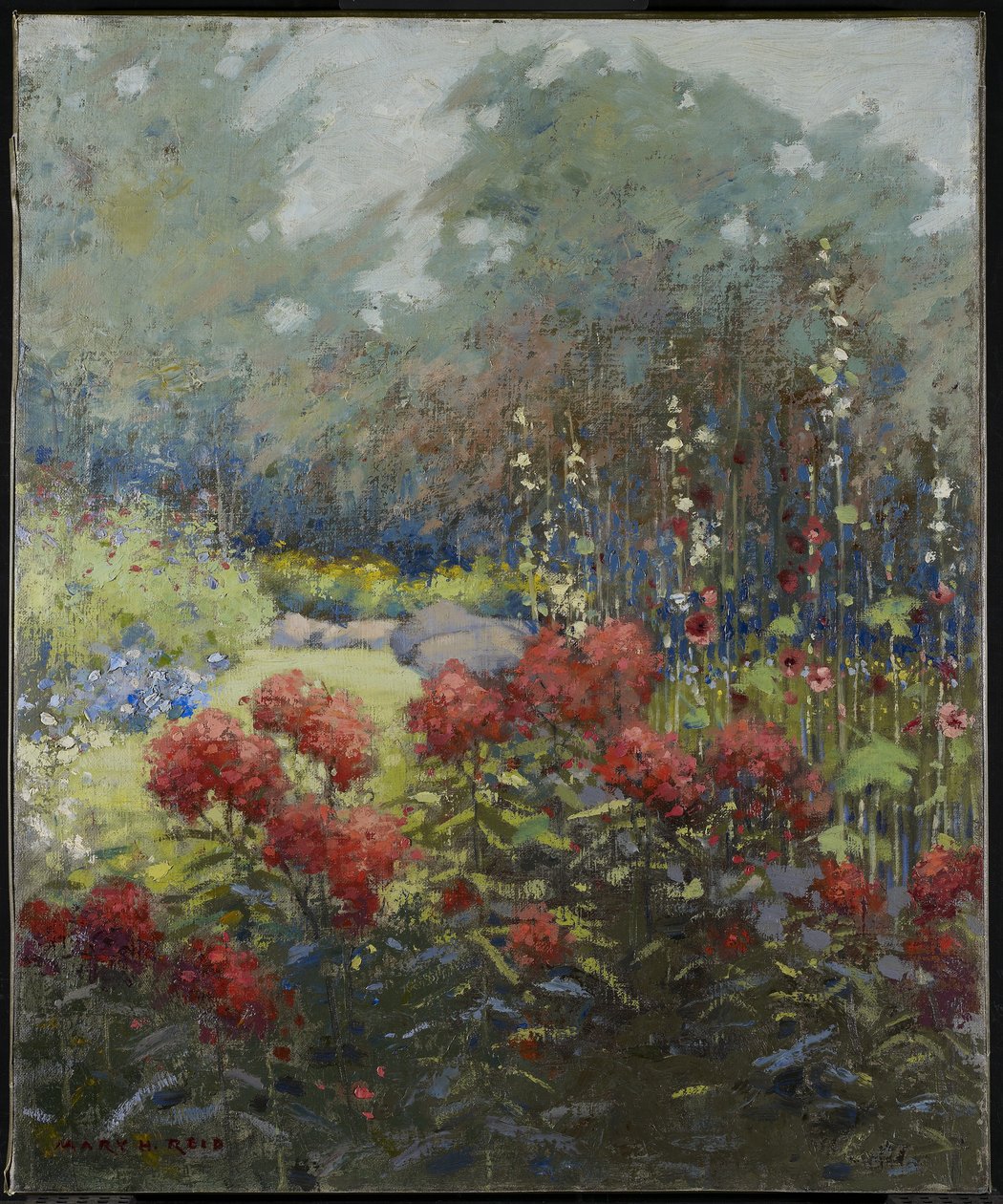 Zahrada v září, kolem roku 1894 od Mary Hiester Reid