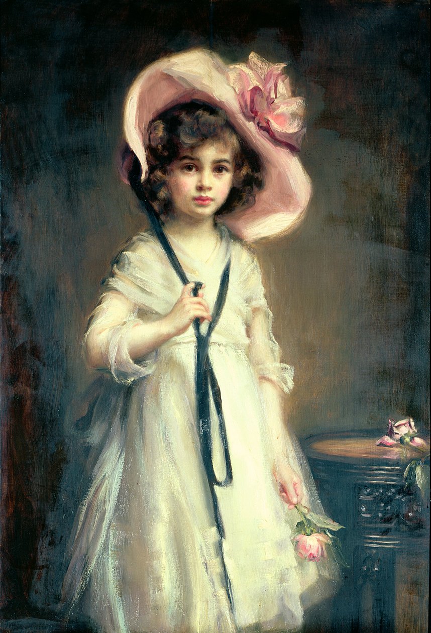 Portrét Nancy, dcery Arthura Tootha od Mary Lemon Waller