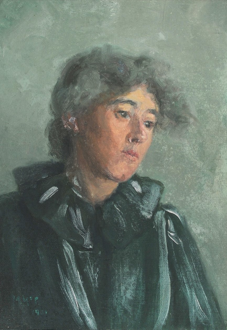 Portrét Emily Bottomley, 1901 od Mary McCrossan