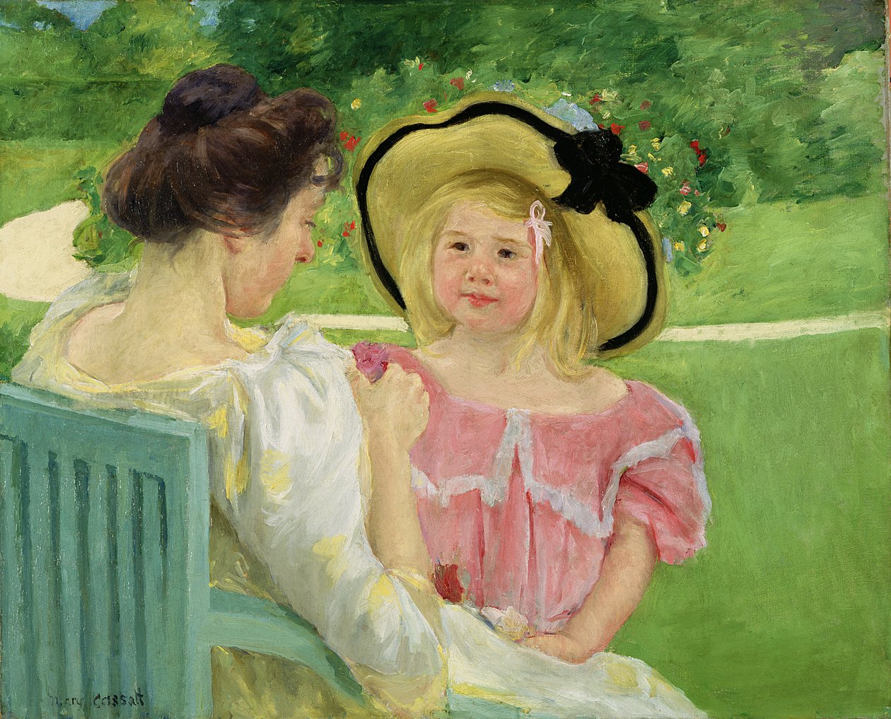 V zahradě, 190304 od Mary Cassatt