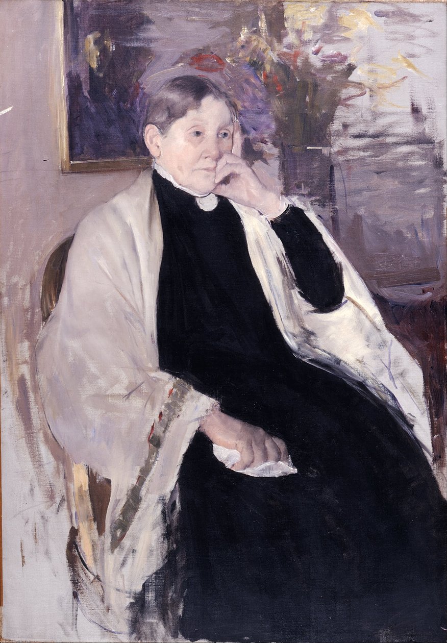 Paní Robert S. Cassatt, matka umělců od Mary Cassatt