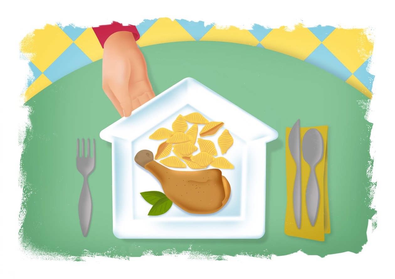 Comfort Food, 2017 (digitální) od Mary Ann Smith